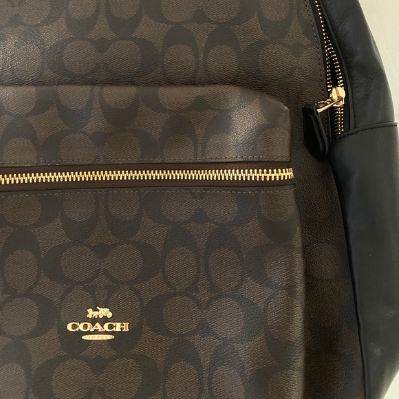 Coach Charlie Canvas Backpack With Signature C Logo main image 11
